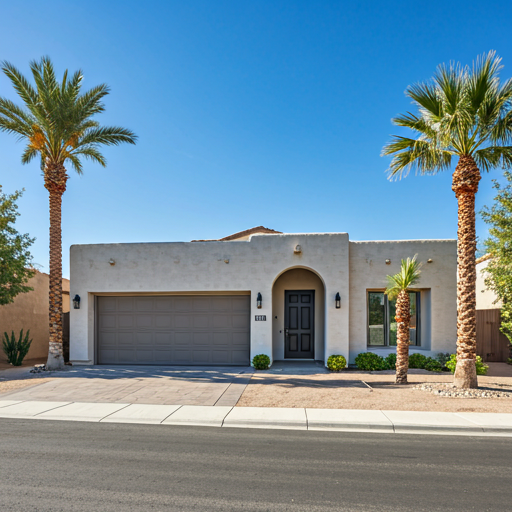 Remodeled kitchen and living area image.